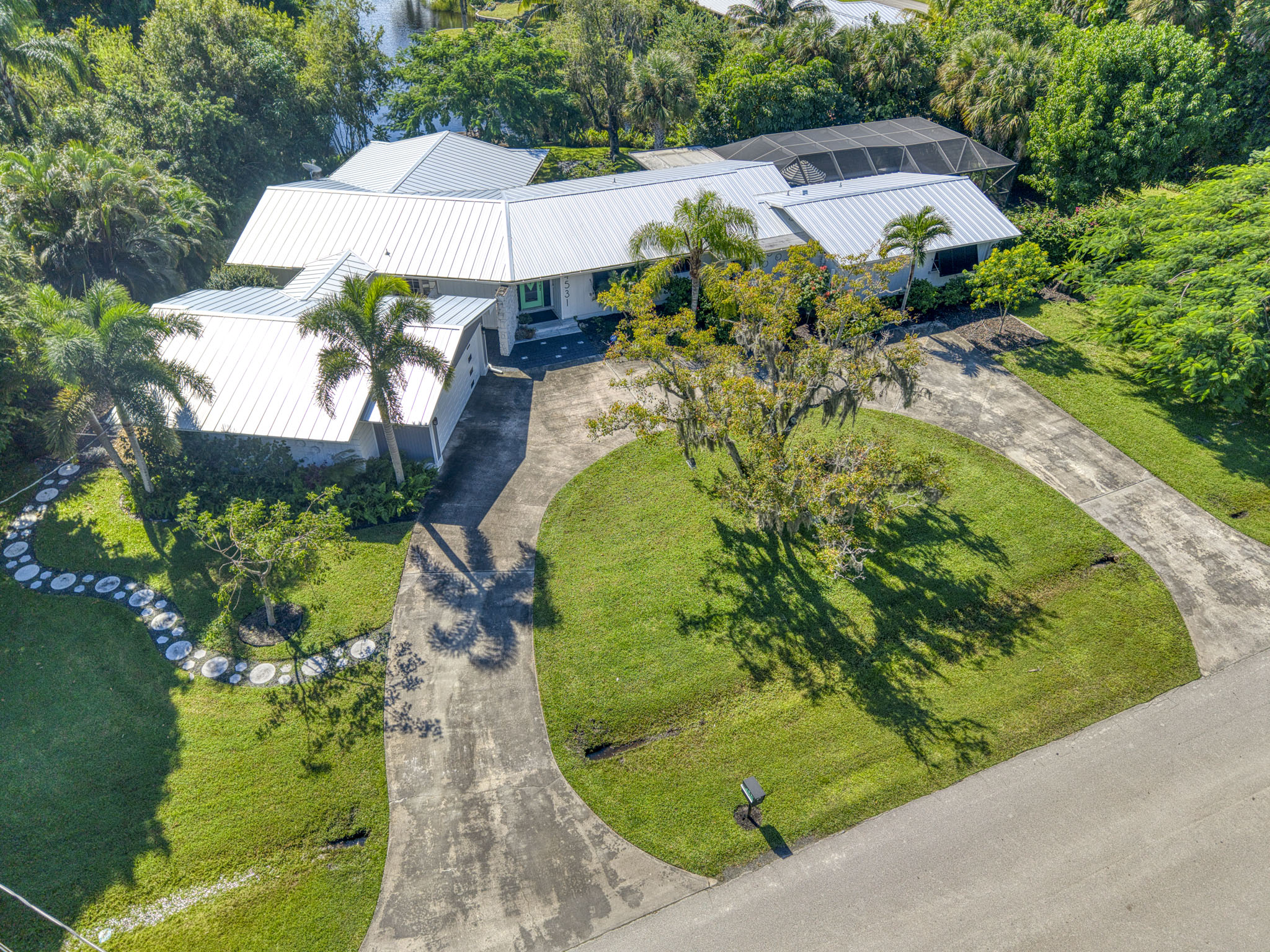 Aerial Top with Driveway
