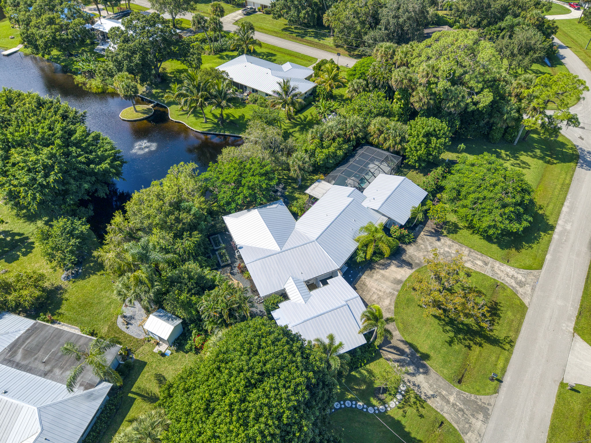 Aerial High with Lake